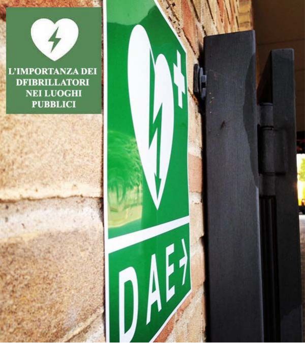 IMPORTANZA DEI DEFIBRILLATORI NEI LUOGHI PUBBLICI